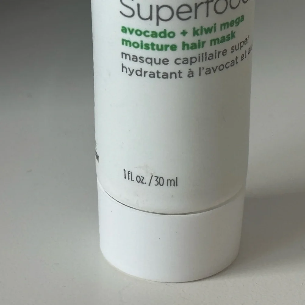 3/$15 Briogeo Superfoods Avocado + Kiwi Mega Moisture Hair Mask Mini Vegan